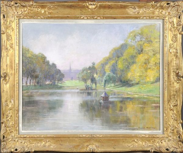 Matinee D'automne - Etang D'ixelles by Jacques Madyol