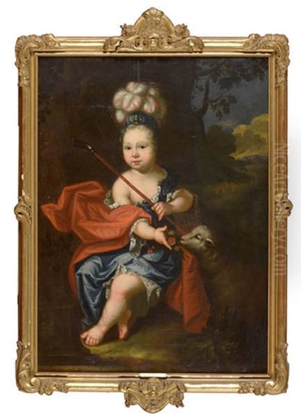 Portrait D'une Jeune Princesse Oil Painting by Nicolaes Maes