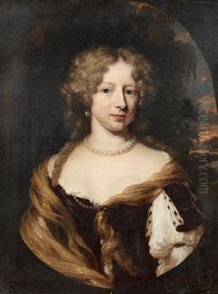 Portrat Einer Dame Oil Painting by Nicolaes Maes