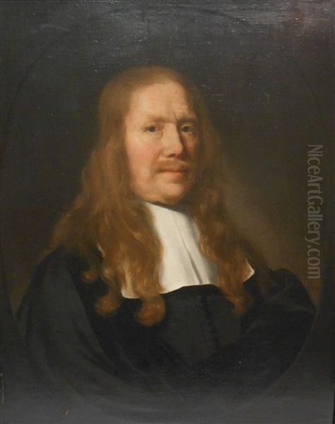 Portrait D'un Notable Oil Painting by Nicolaes Maes