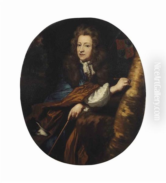 Portrait Of Christiaan Van De Blocquery (1647-1713) Oil Painting by Nicolaes Maes