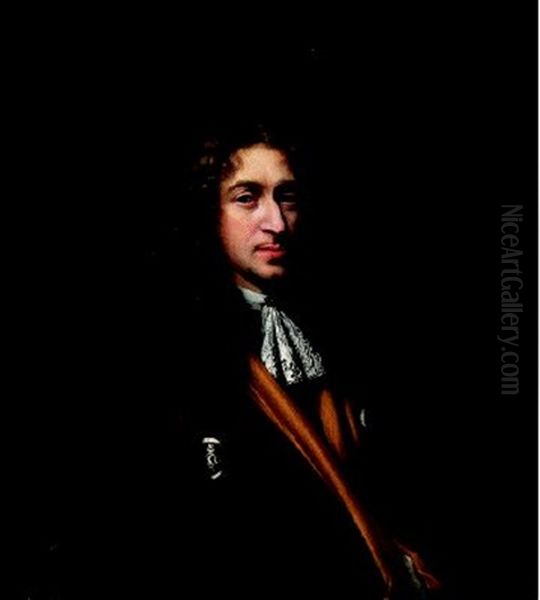 Portrait Eines Herren In Japanischem Gewand Oil Painting by Nicolaes Maes