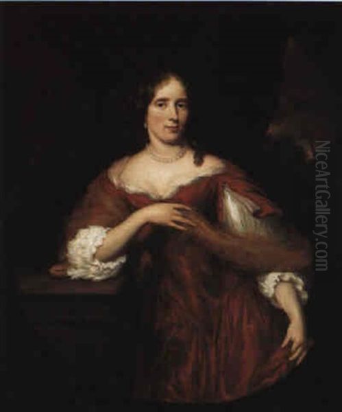 Portrait De Dame Oil Painting by Nicolaes Maes