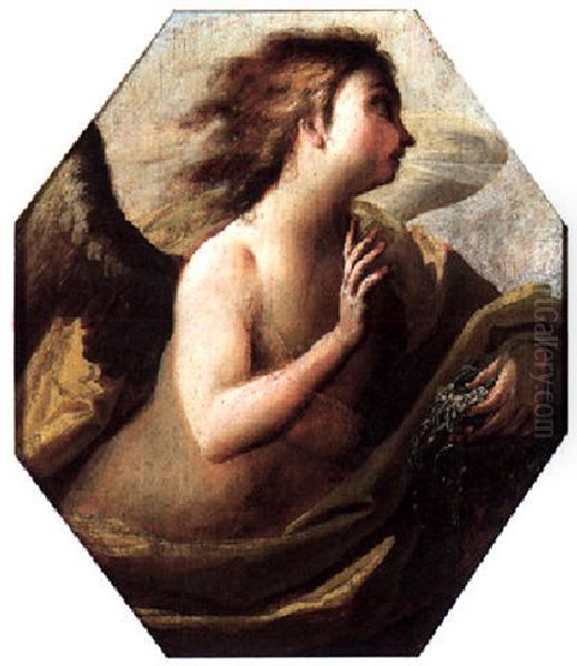 Allegory Of The East Wind Oil Painting by Francesco Maffei