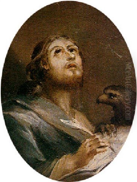 S. Giovanni Evangelista Oil Painting by Pietro Antonio Magatti