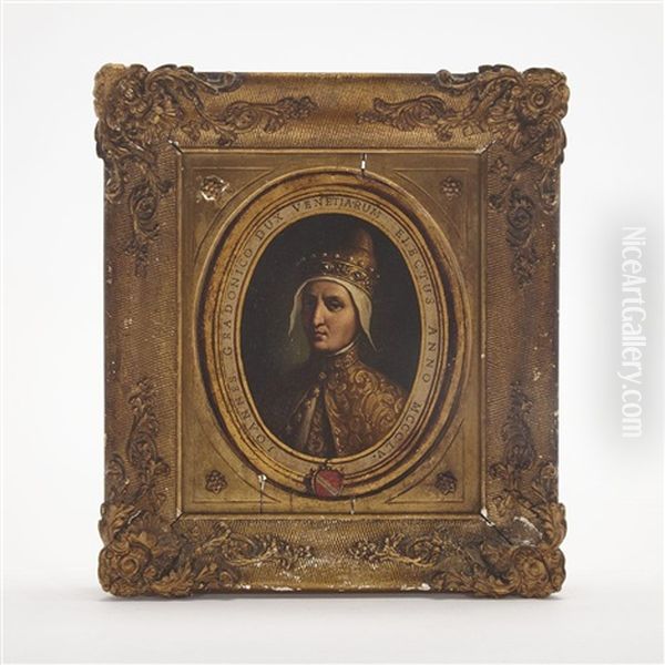 Joannes Gradonicus, Dux Venetorum Oil Painting by Francesco Maggiotto