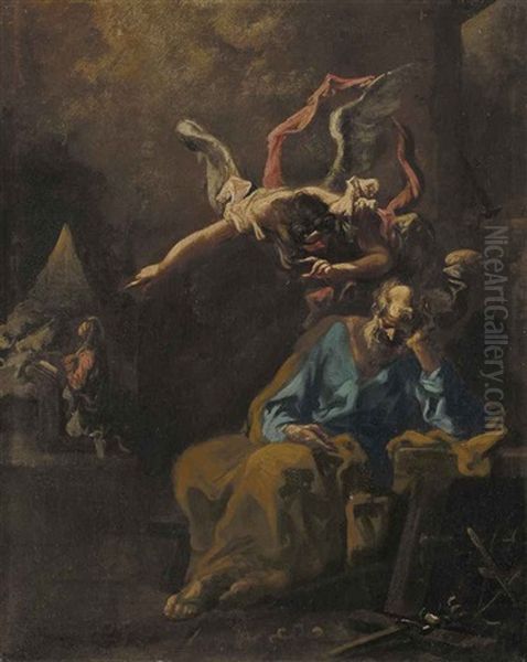 Saint Joseph's Dream Oil Painting by Alessandro Magnasco