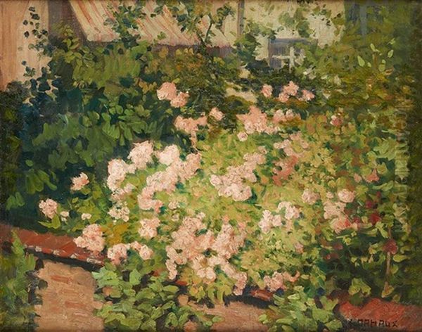 Le Bosquet Fleuri Oil Painting by Eugene Mahaux