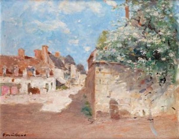 Village Du Berry Oil Painting by Fernand Maillaud