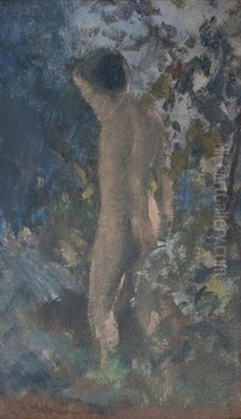 Femme Nue Oil Painting by Fernand Maillaud