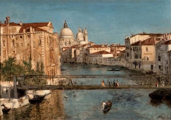 Vue De Venise Oil Painting by Fernand Maillaud