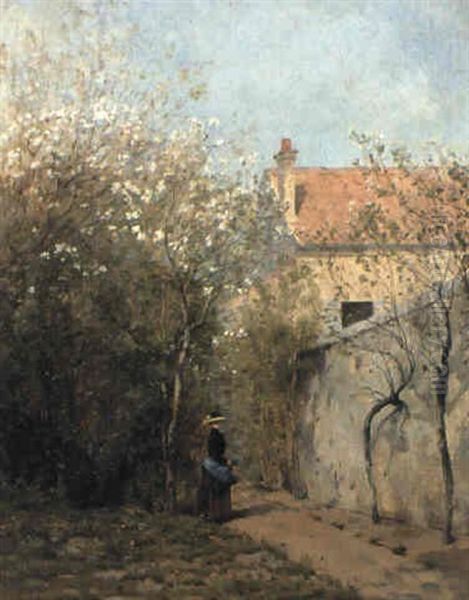 Le Printemps A La Campagne by Gustave Maincent