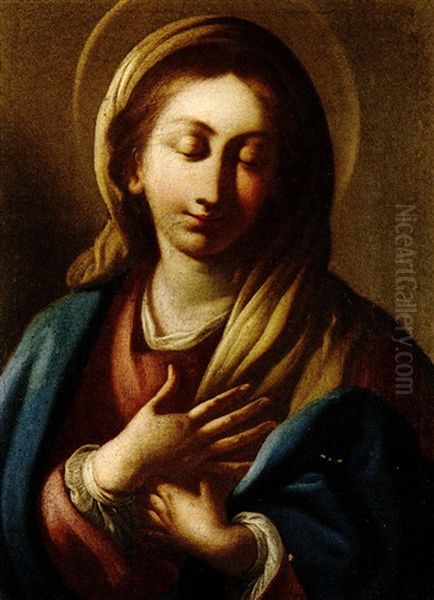 Virgen Maria Oil Painting by Paolo de Maio