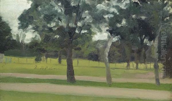 In The Park Oil Painting by Paul Fordyce Maitland