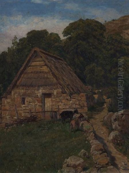 Demeure Rustique Oil Painting by Vartan Makokian