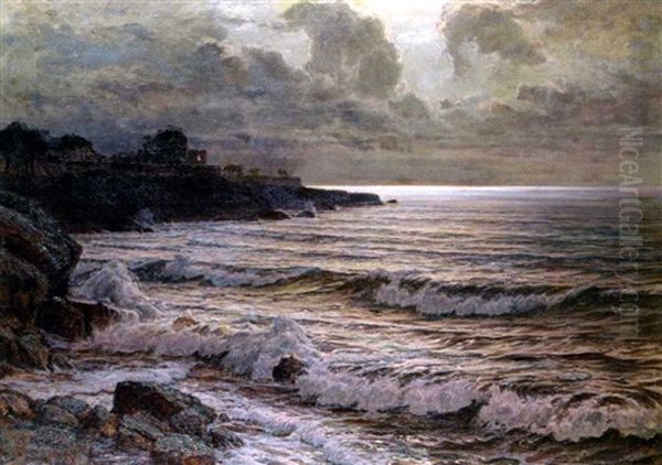 Vue De Smyrne (?) Oil Painting by Vartan Makokian