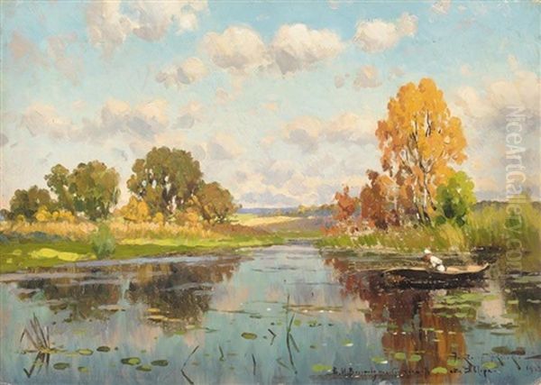 The Fisherman Oil Painting by Alexandr Vladimirovich Makovsky