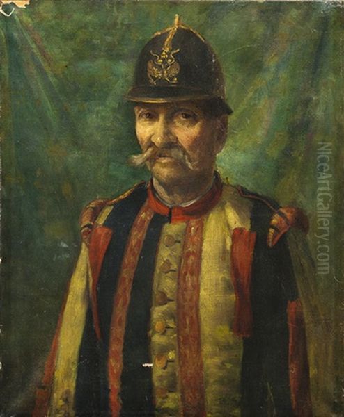 Un Policier Oil Painting by Vladimir Egorovich Makovsky