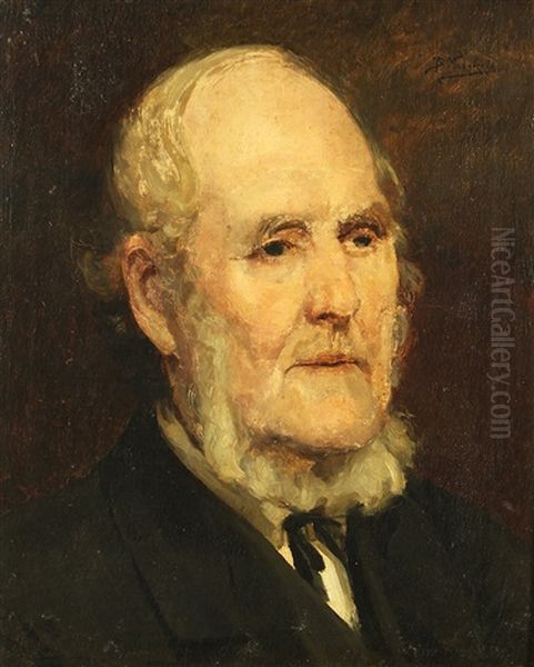 Portrait Of A Gentleman Oil Painting by Vladimir Egorovich Makovsky