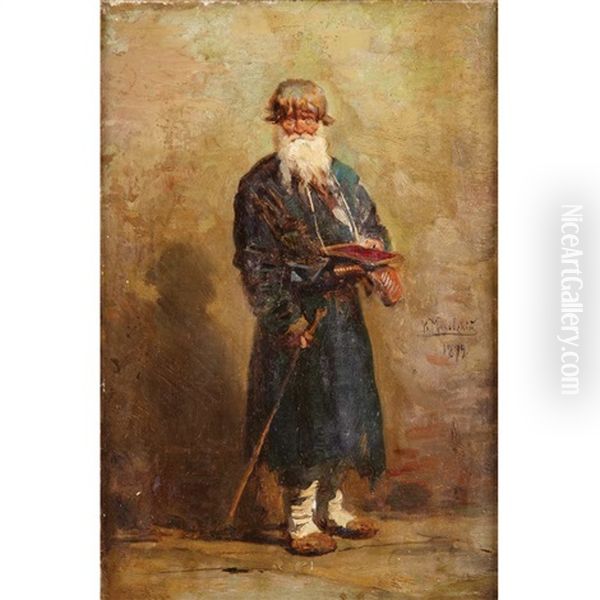 The Peasant Oil Painting by Vladimir Egorovich Makovsky