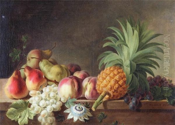 Naturmort Oil Painting by Joseph-Laurent Malaine