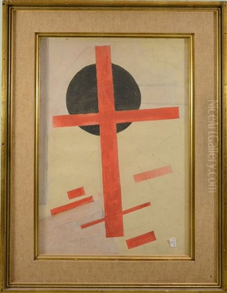 Composition Oil Painting by Kazimir Malevich