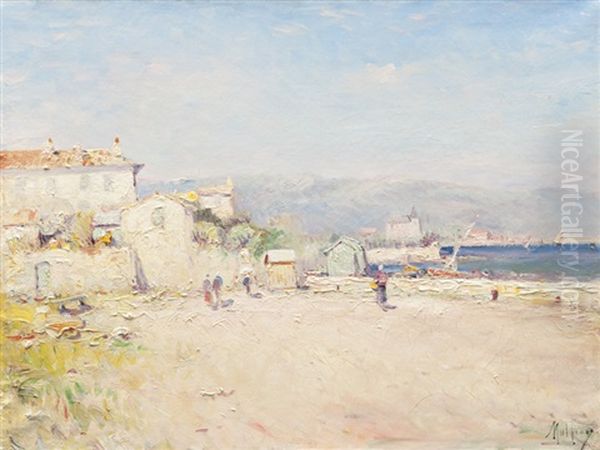 Les Martigues Oil Painting by Henri Malfroy-Savigny