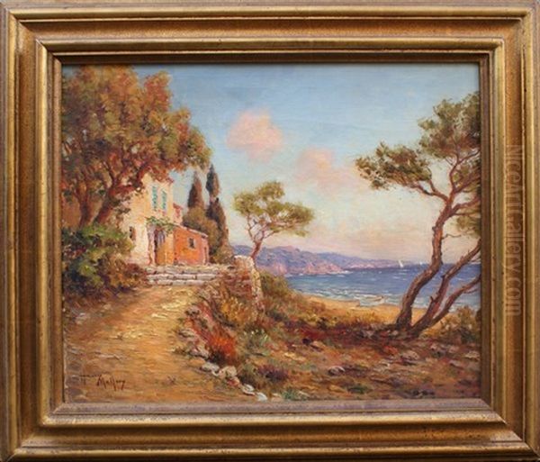 La Cote Bleue Oil Painting by Henri Malfroy-Savigny