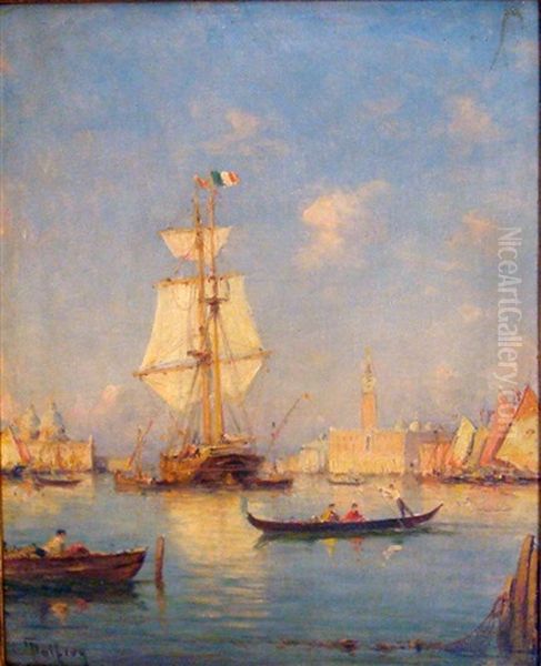 Venise Oil Painting by Henri Malfroy-Savigny