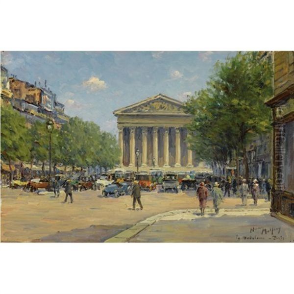 La Madeleine Oil Painting by Henri Malfroy-Savigny