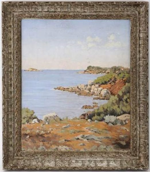 Paysage De Provence Oil Painting by Henri Malfroy-Savigny