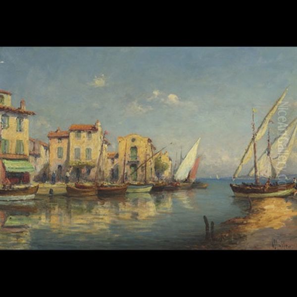 Martinique - Provence Oil Painting by Henri Malfroy-Savigny