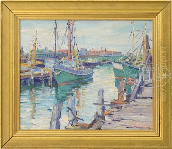 Gloucester Oil Painting by William Malherbe