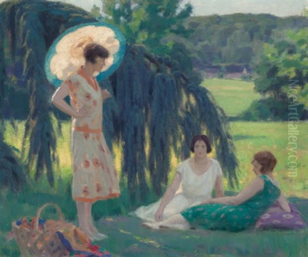 In The Garden Of Mr. Bieterie by William Malherbe