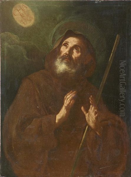 Saint Francis Paola Oil Painting by Nicola Malinconico