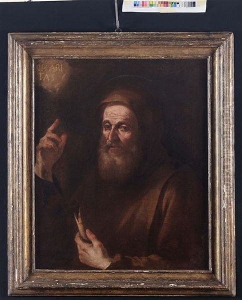 San Francesco Di Paola Oil Painting by Nicola Malinconico