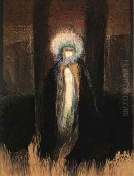 Salome Oil Painting by Erich Mallina