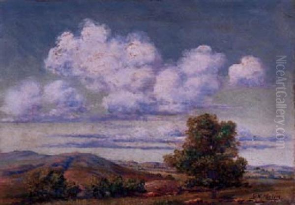 Smokey Hill Kansas Oil Painting by Gustav Nathaniel Malm