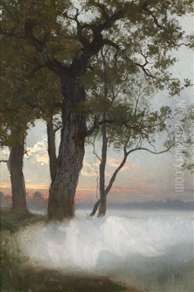 Alvalek Oil Painting by August Malmstroem