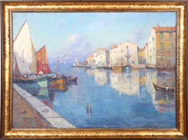 French Oil Painting by Vincent Manago