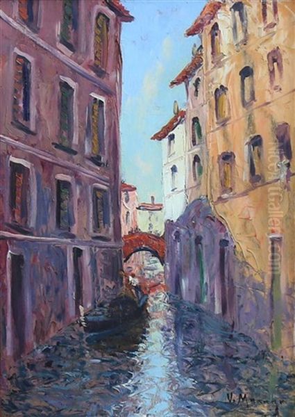 Venice Oil Painting by Vincent Manago