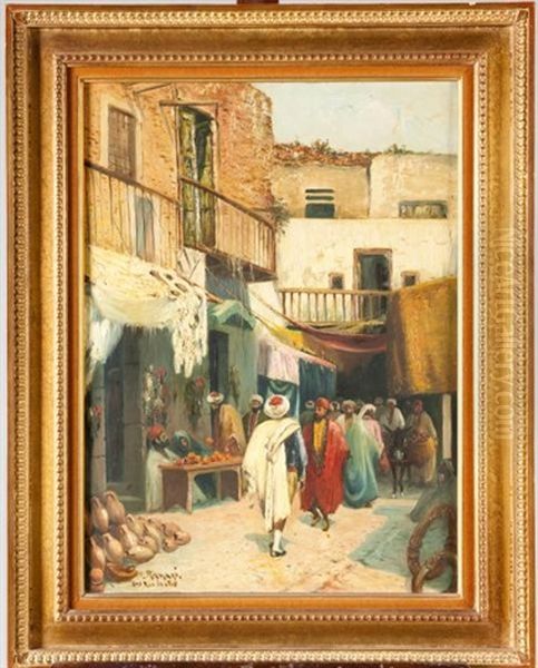 Rue De Sfax Oil Painting by Vincent Manago