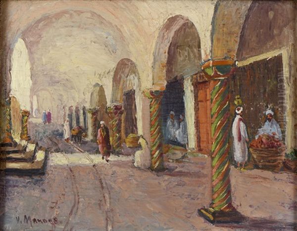 Vue De Tunis Oil Painting by Vincent Manago