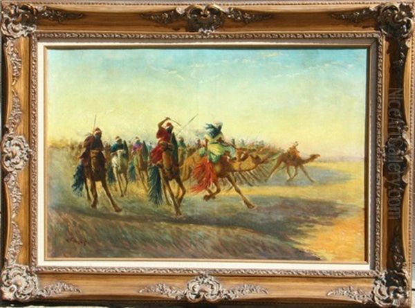 Morocco Oil Painting by Vincent Manago