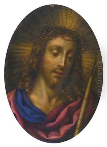 Ecce Homo Oil Painting by Bartolommeo Mancini