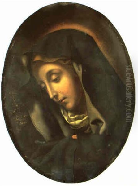 Mater Dolorosa Oil Painting by Carlo Mancini