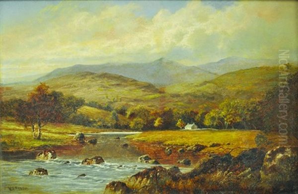 On The Liledt Oil Painting by William Henry Mander