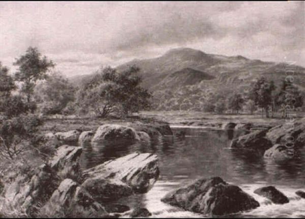 At Bettws-y-coed Oil Painting by William Henry Mander