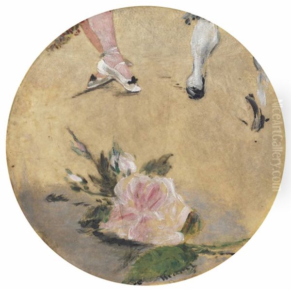 Chaussons De Danse Oil Painting by Edouard Manet