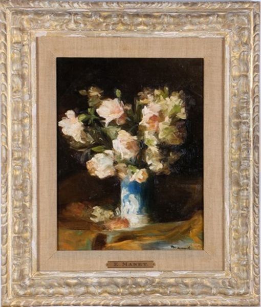 Flowers Oil Painting by Edouard Manet